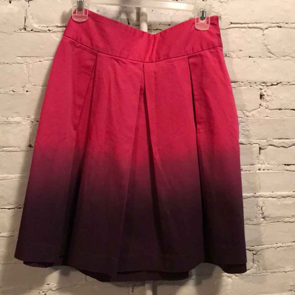 ☃️ 4/$20 Express Pleated Color Dipped Skirt